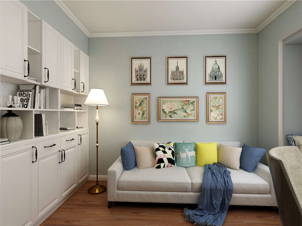 龍湖九里晴川-現(xiàn)代簡約-臥室設計效果圖