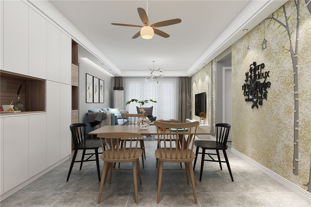 龍湖九里晴川-現(xiàn)代簡(jiǎn)約-臥室設(shè)計(jì)效果圖