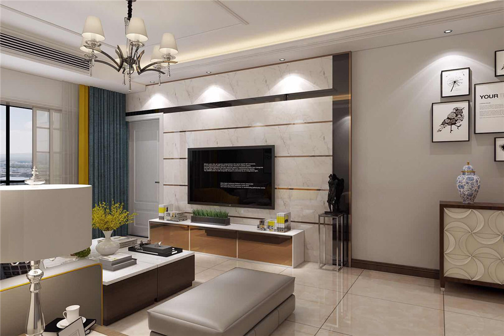 龍湖九里晴川-現代簡約-臥室設計效果圖